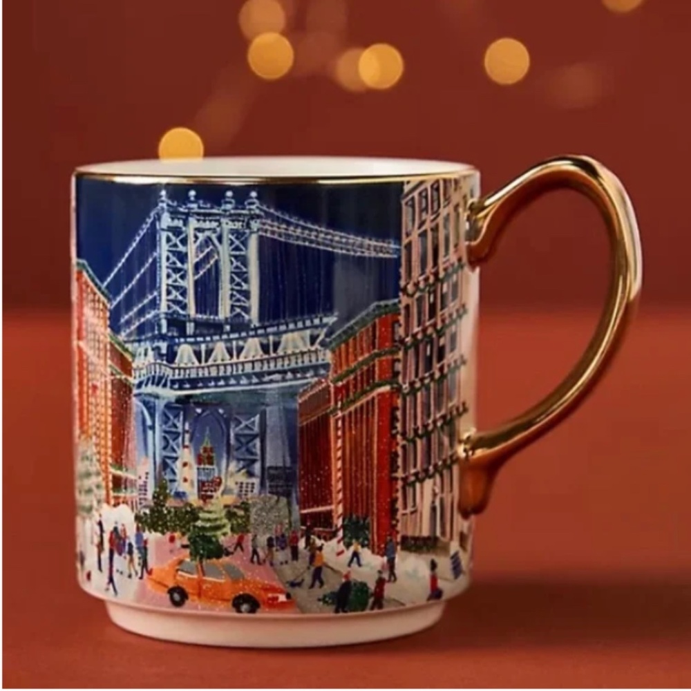 Anthropologie Holiday in the City Mug 2024- NYC